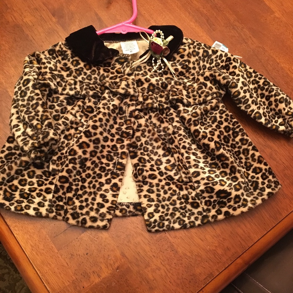 Adorable animal print jacket